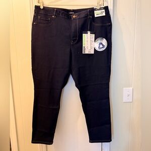 d jeans women’s 22W dark blue ankle jeans NWT